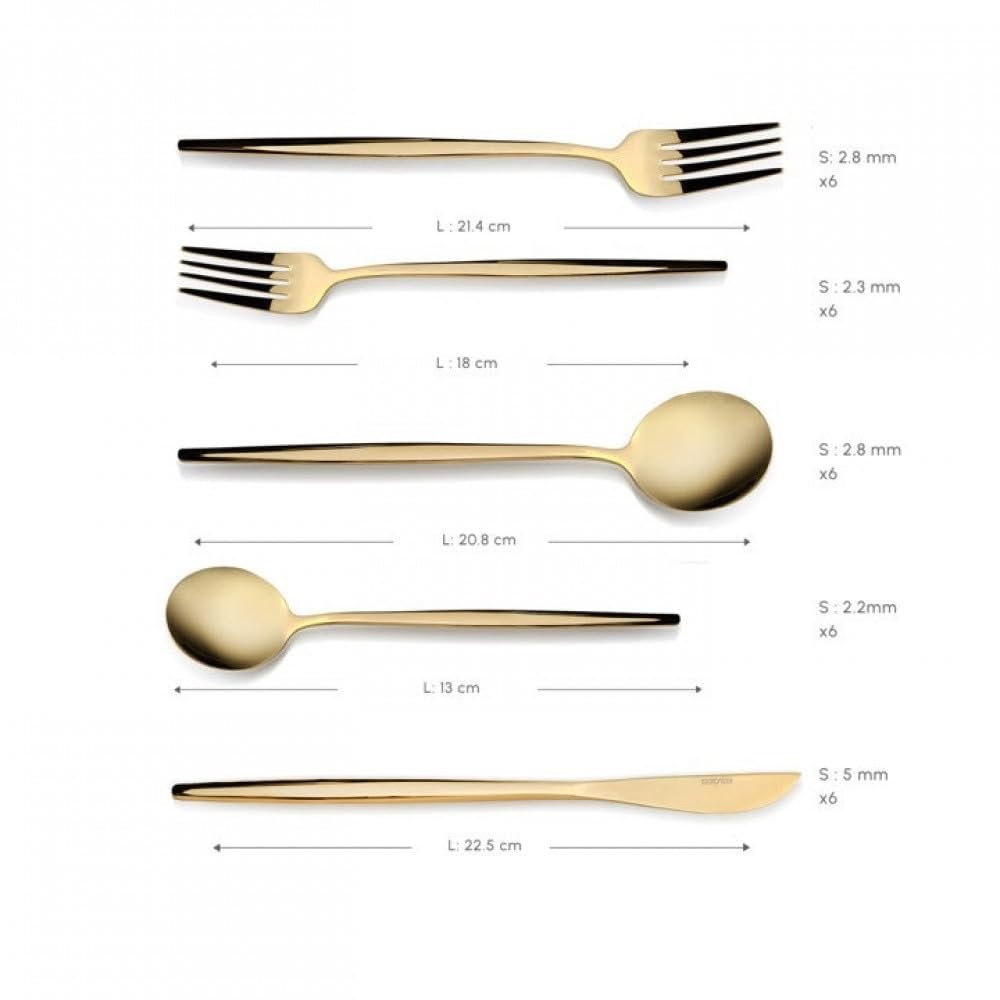 Набор столовых приборов Karaca Orion, 60 предметов, на 12 персон, фото №3 Набор столовых приборов Karaca Orion, 60 предметов, на 12 персон, фото №3