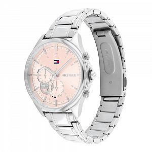 Женские Кварцевые Часы Tommy Hilfiger Multi Dial, Ремешок из Нержавеющей Стали synthetic.ua - Фото 1