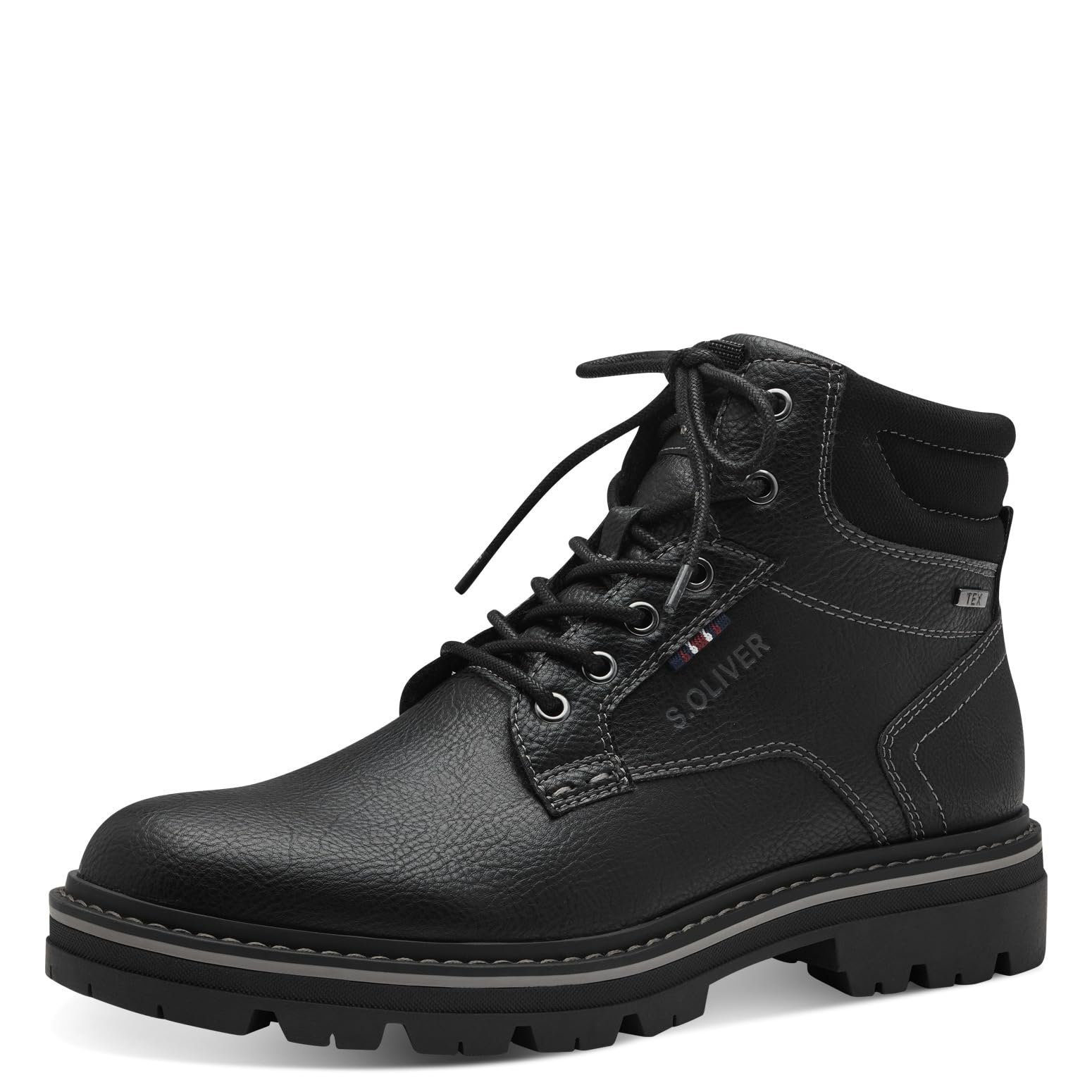 Мужские ботинки s.Oliver Waterproof Vegan на шнуровке, фото №1