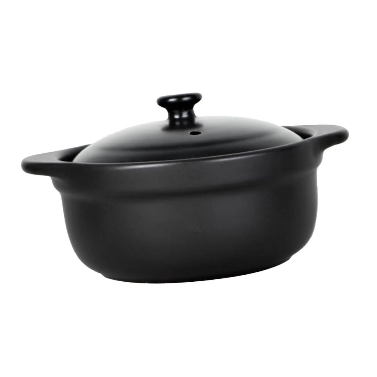 Гусятниця керамічна VALICLUD з кришкою Коричнева, фото №1