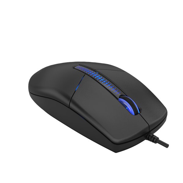 Миша A4Tech N-530S Black USB чорна, фото №3