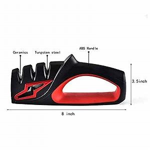 Точило для ножів та ножиць 4 в 1 ручна портативна synthetic.ua - Фото 1