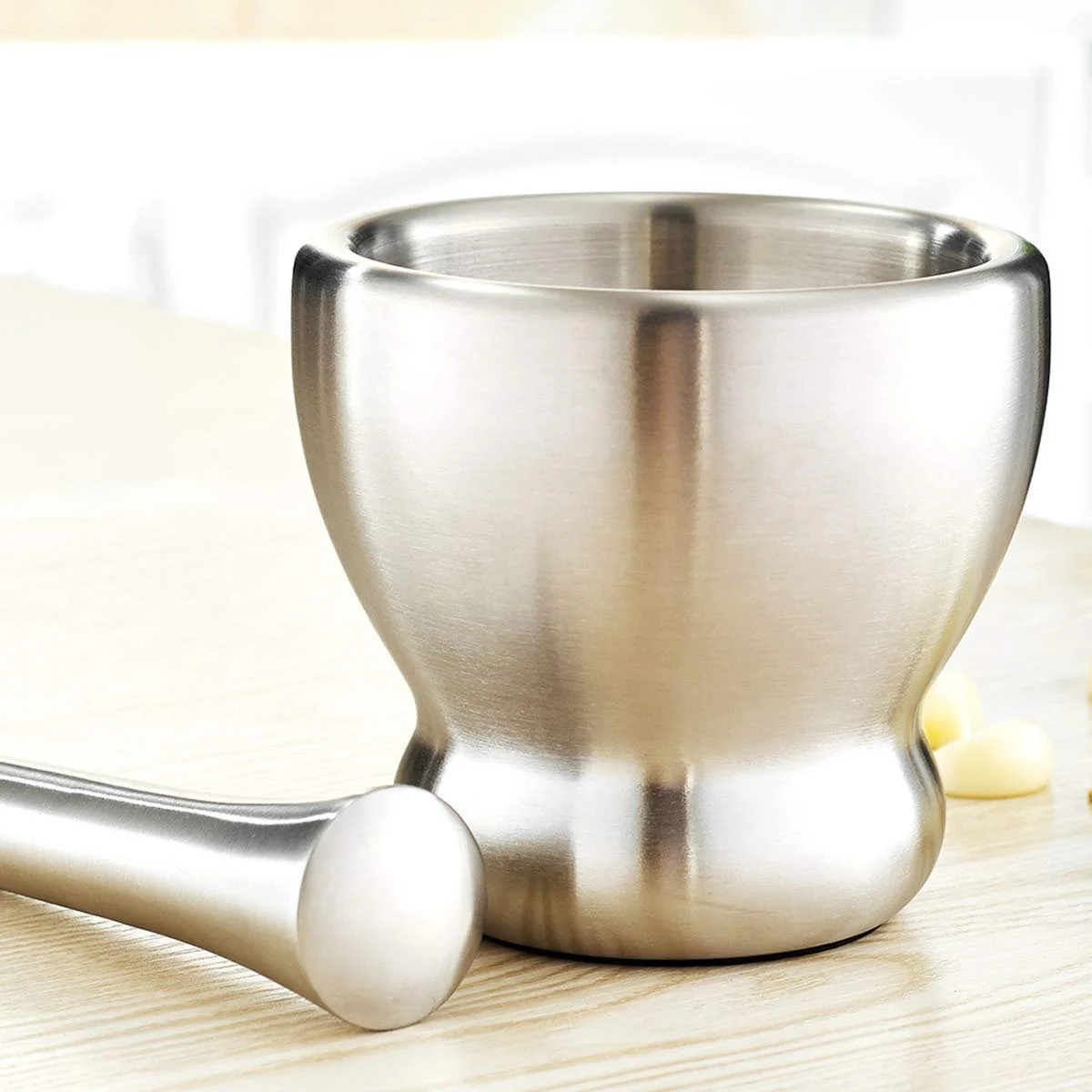 Ступка с пестиком из нержавеющей стали Измельчитель специй, фото №3 Ступка с пестиком из нержавеющей стали Измельчитель специй, фото №3