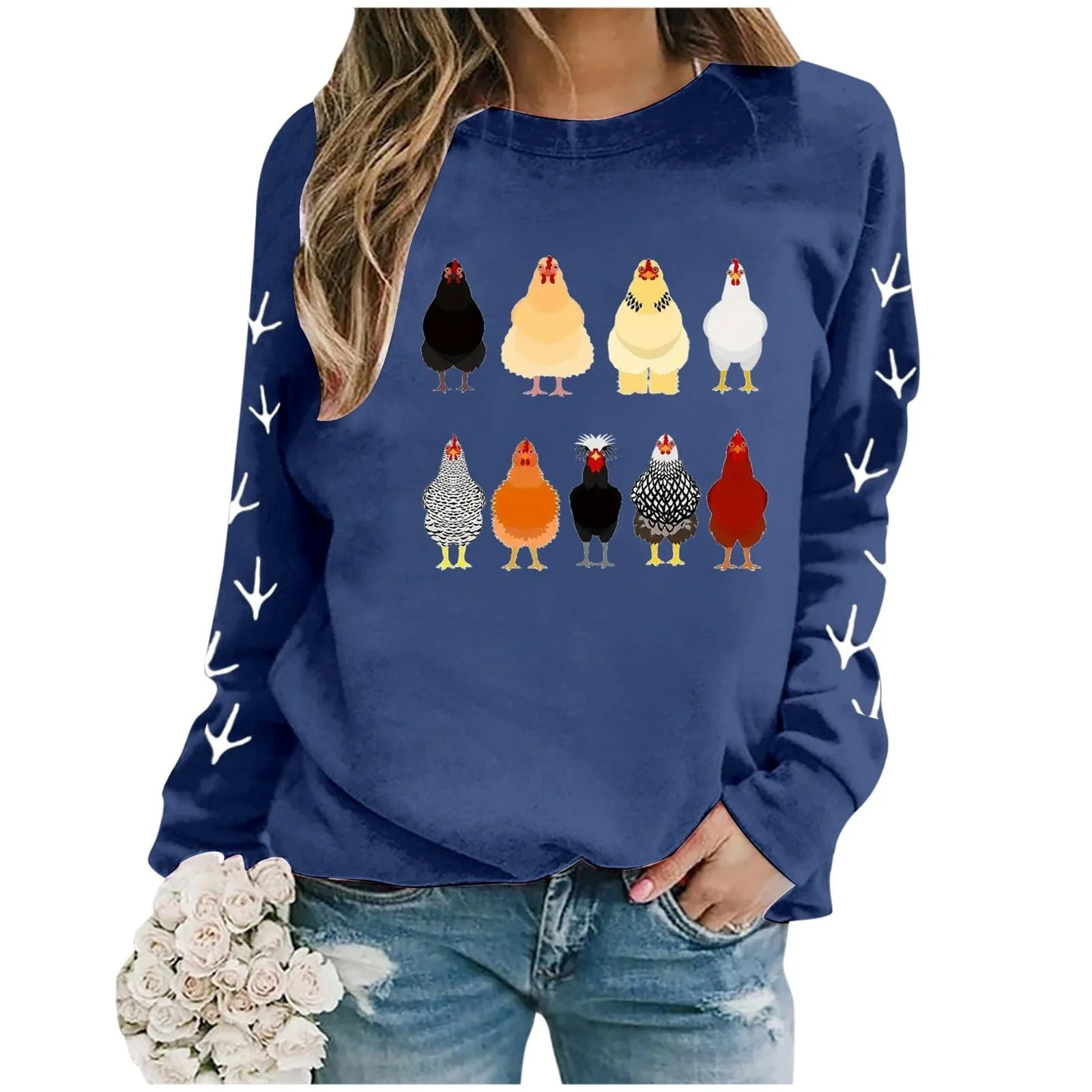 Женская Толстовка Lustige Ферма Животных Графика Happy Thanksgiving 2025, фото №4 Женская Толстовка Lustige Ферма Животных Графика Happy Thanksgiving 2025, фото №4