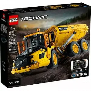 Конструктор LEGO Technic Самосвал Volvo 6 х 6 2193 детали (42114)