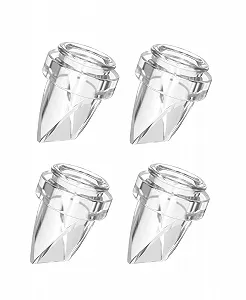 Клапан типу "качиний дзьоб" для молоковідсмоктувача, запасні частини, сумісні з Mommed Mumgaruo MissAA TSRETE Bioby S18 S21 S23 Lansinoh NCVI Nuliie Nicegreen Life S32 Eufy e10, 4 штуки - Фото 1