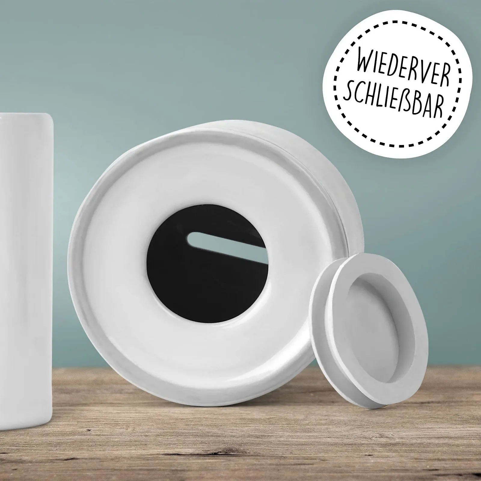 Скарбничка Pagma Druck Футболіст персоналізована Кераміка 10 см, фото №5