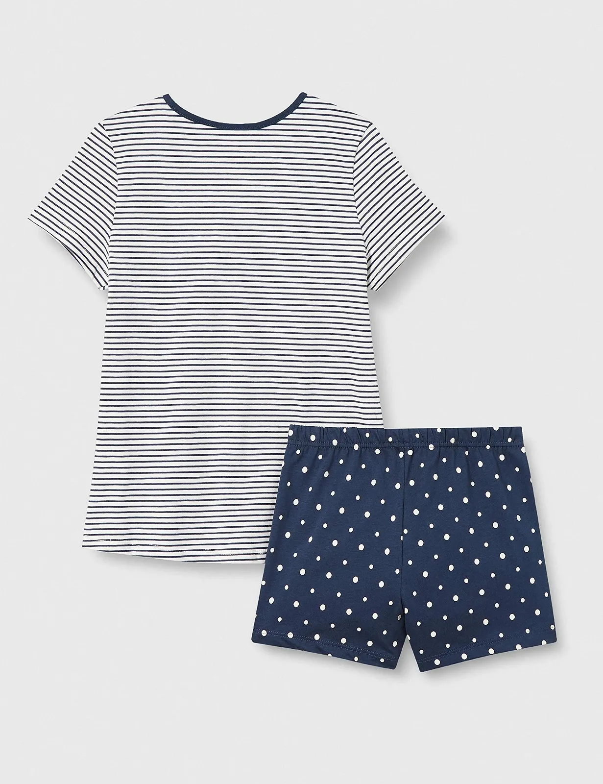 Пижама Sanetta для девочек Короткая Синяя Пижама, фото №4