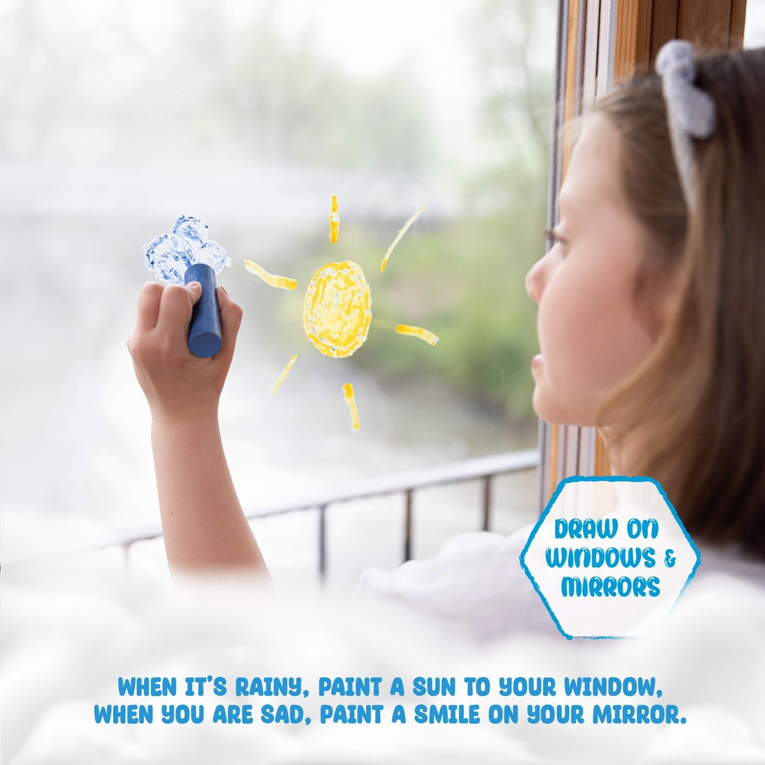 Олівці для ванни European Beeswax 7 кольорів, фото №5