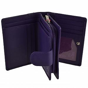 Женский кожаный кошелек Mala Compact RFID Protection Origin Collection Classic в подарочной коробке - Фото 1