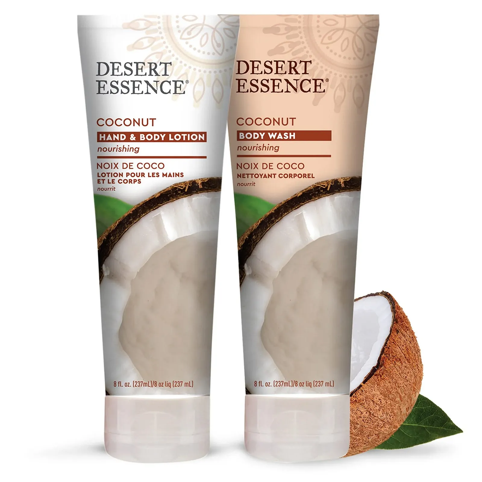 Лосьйон для рук і тіла Desert Essence Coconut 236 мл, фото №8