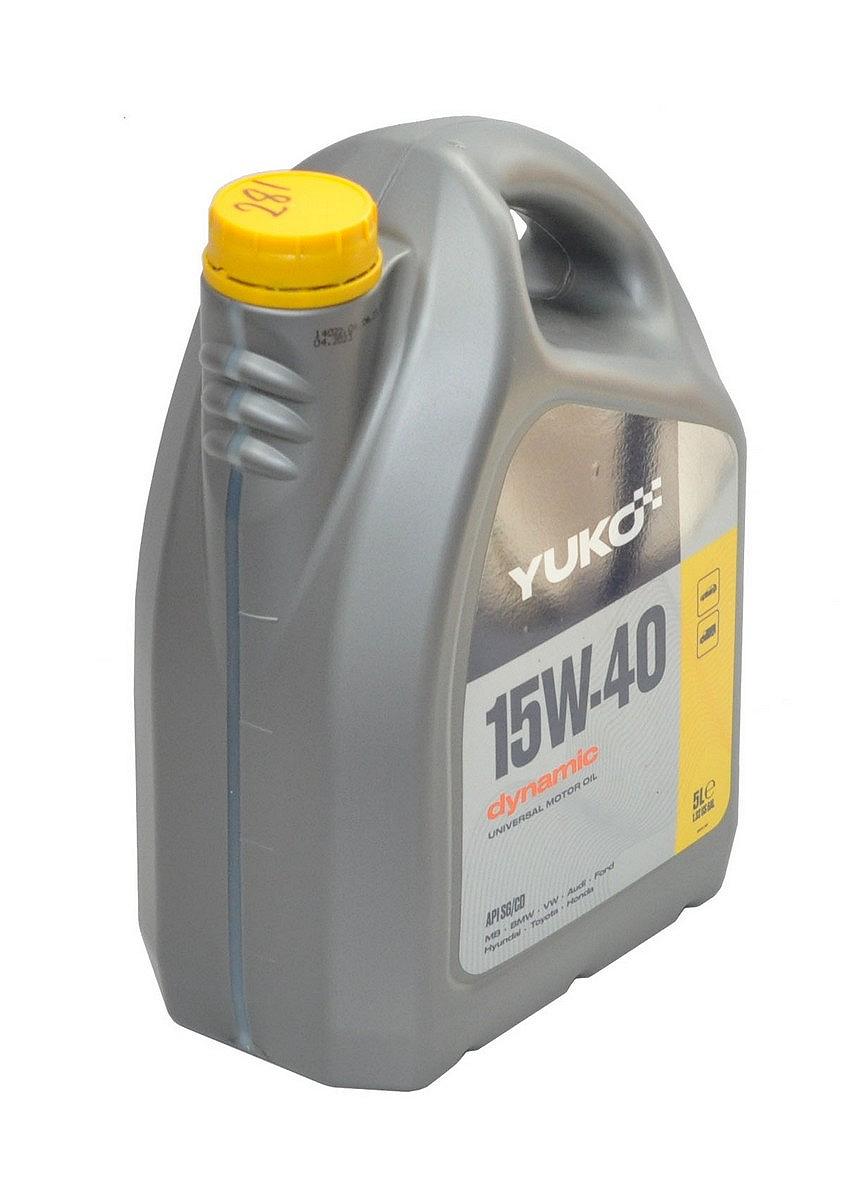 Масло YUKO DYNAMIC 15W-40 SAE API SG/CD 5L арт.маз281, фото №1 Масло YUKO DYNAMIC 15W-40 SAE API SG/CD 5L арт.маз281, фото №1