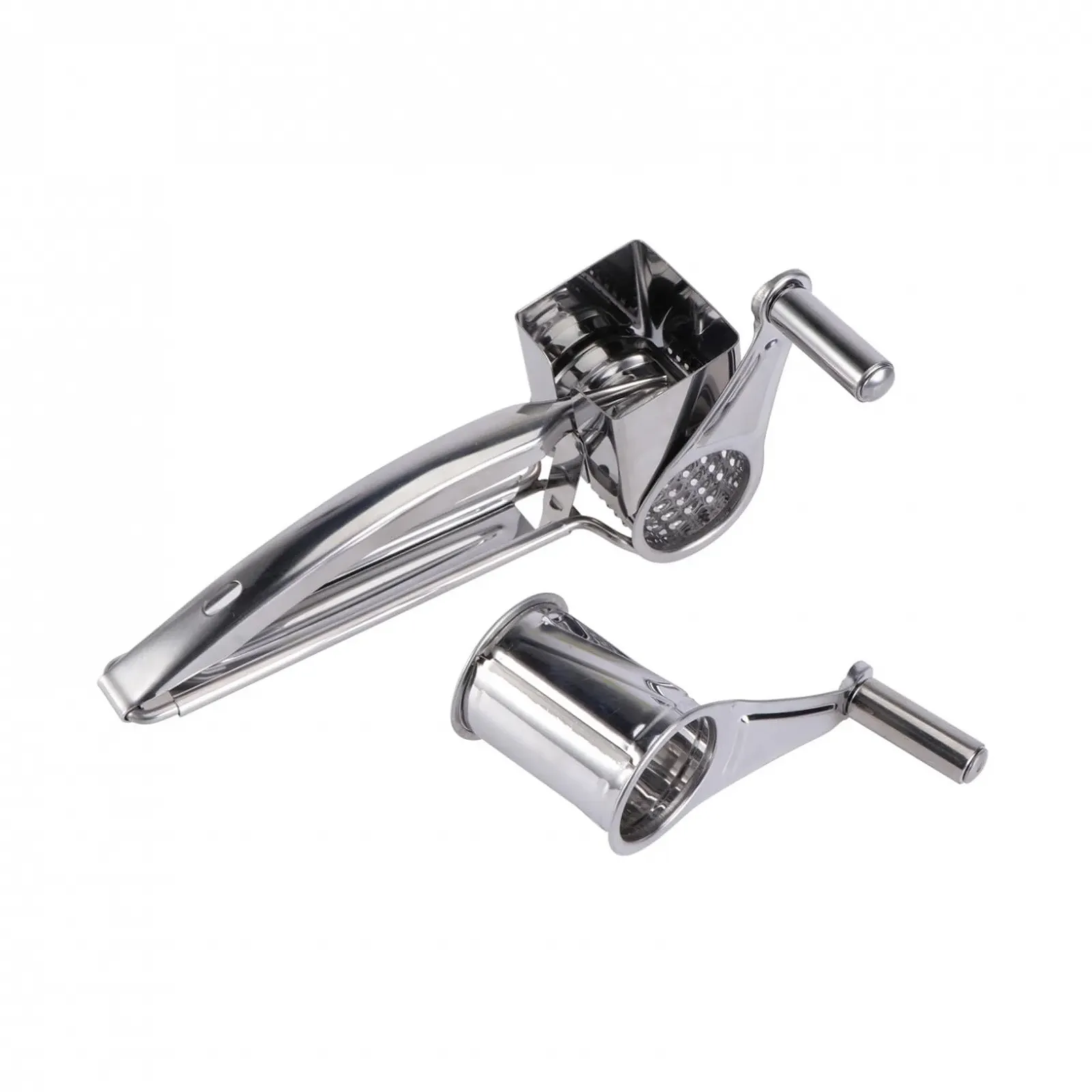 Терка VALICLUD для сиру, ручна обертова для дрібного та крупного натирання, фото №1