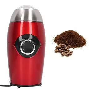 Електрична кавомолка Topyond 200 Вт, кавомолка для домашнього використання, ударний ніж з нержавіючої сталі - Фото 1