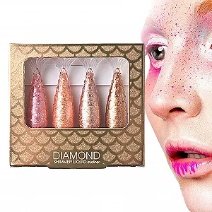 Карандаш для глаз с блестками Novent, 4 цвета - Фото 1