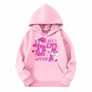 Худи с мемом 67 для мальчиков, толстовка с длинными рукавами и принтом 67, удобная мягкая кофта для подростков, худи для девочек и мальчиков для отдыха synthetic.ua - Фото 1