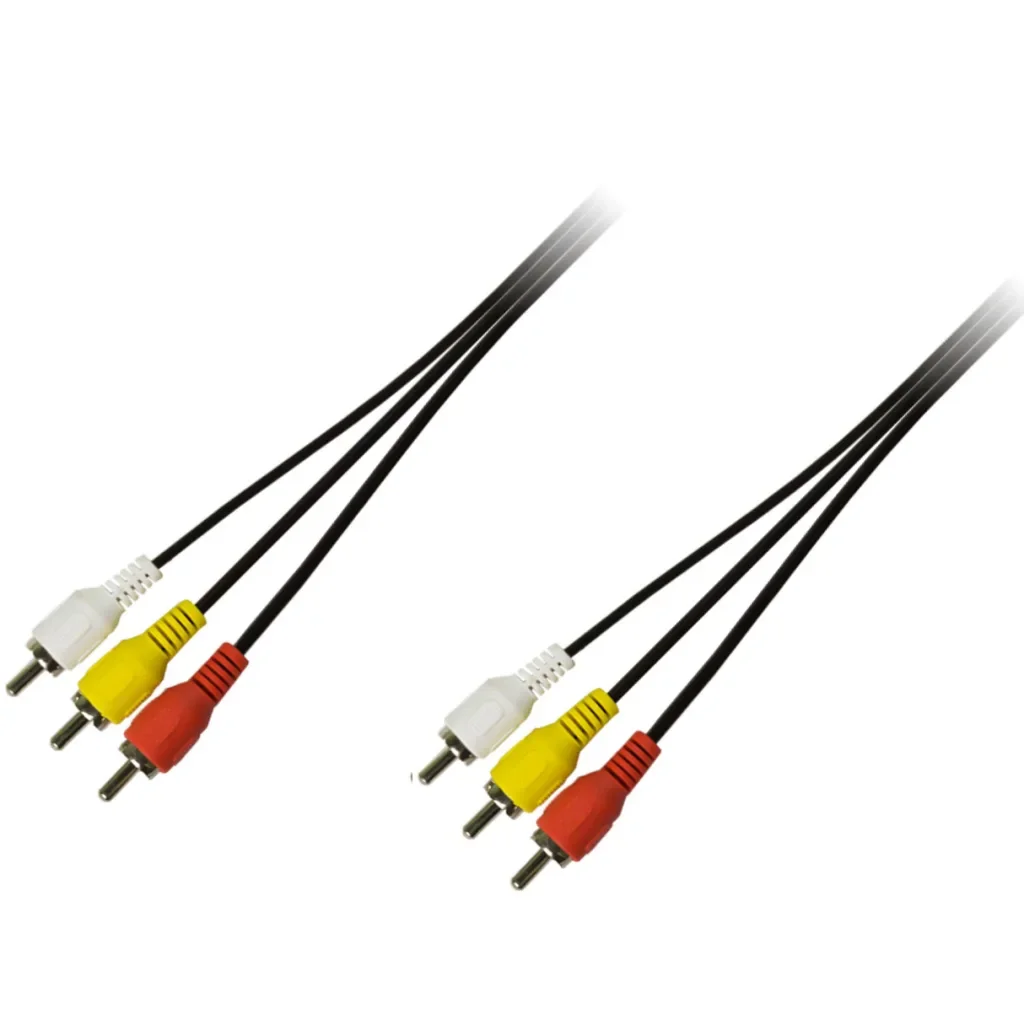 Кабель мультимедийный 3xRCA M to 3xRCA M 3.0m Piko (1283126473968), фото №1