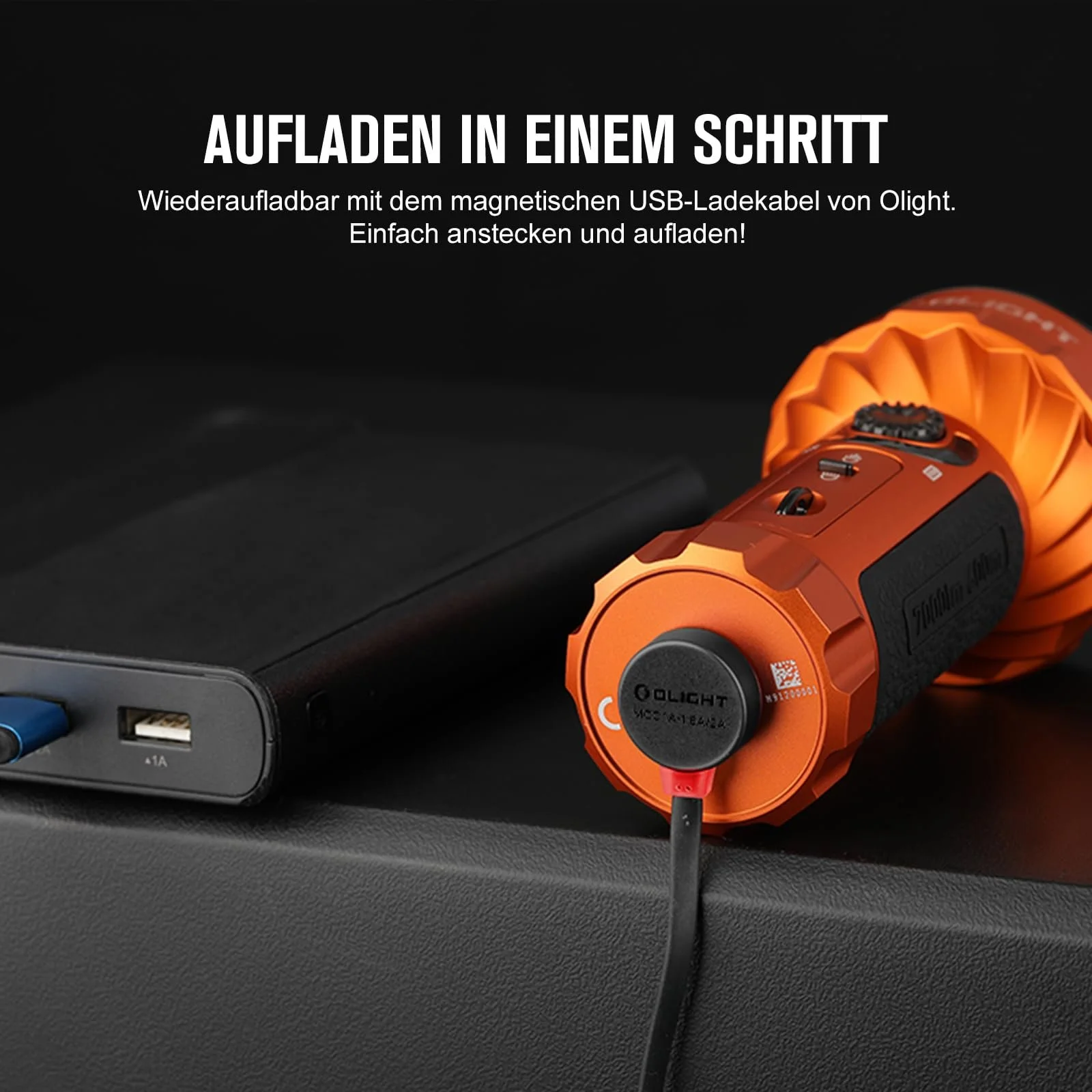 Ліхтар OLIGHT Marauder Mini LED Super Bright 7000 люмен 600 метрів Перезаряджуваний з точковим та розсіяним світлом, фото №7