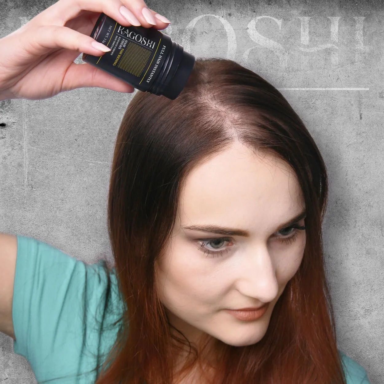 Волокно для волосся KAGOSHI 28 г, для потовщення волосся (темний блонд), фото №6