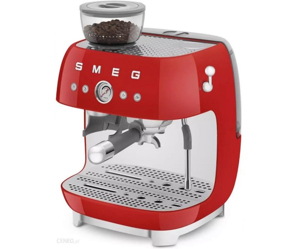 Рожкова кавоварка еспресо SMEG EGF03RDEU, фото №5 Рожкова кавоварка еспресо SMEG EGF03RDEU, фото №5