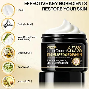 Крем для ног и рук Urea Cream 60% увлажняющий против трещин synthetic.ua - Фото 1