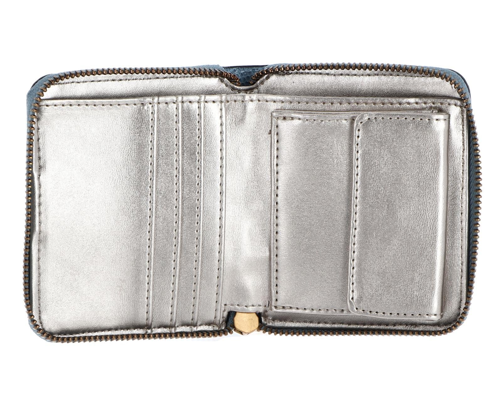 Кошелек Guess Ginevra Small Zip Around Swkb87 34370 Светлый деним, фото №2
