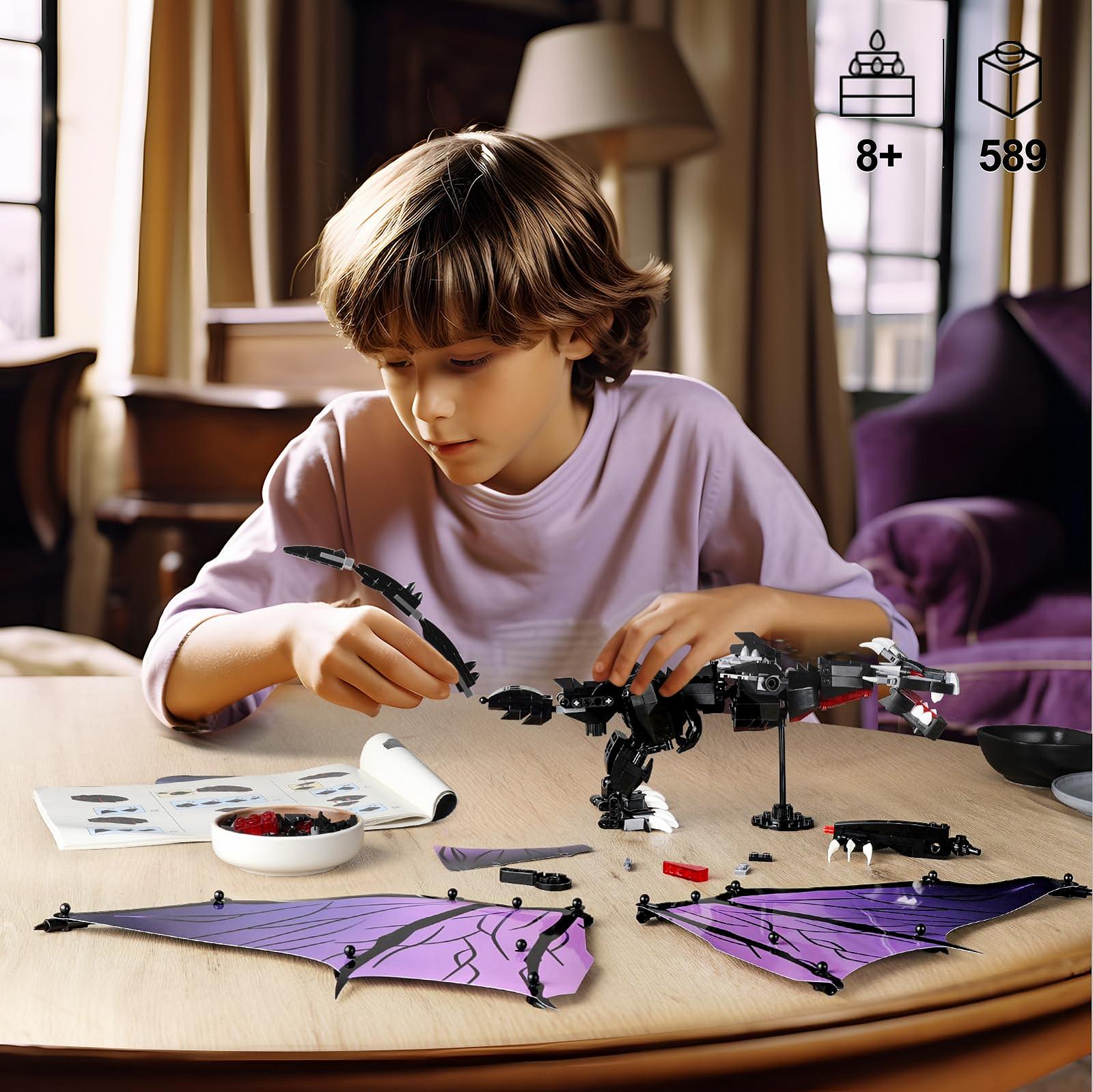 Игрушка IKUPER Technic Dragon для Детей Черный Дракон 589 Штук, фото №6