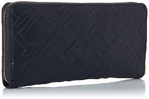 Гаманець Tommy Hilfiger Iconic Tommy LRG ZA Mono AW0AW14343 Space Blue synthetic.ua - Фото 1