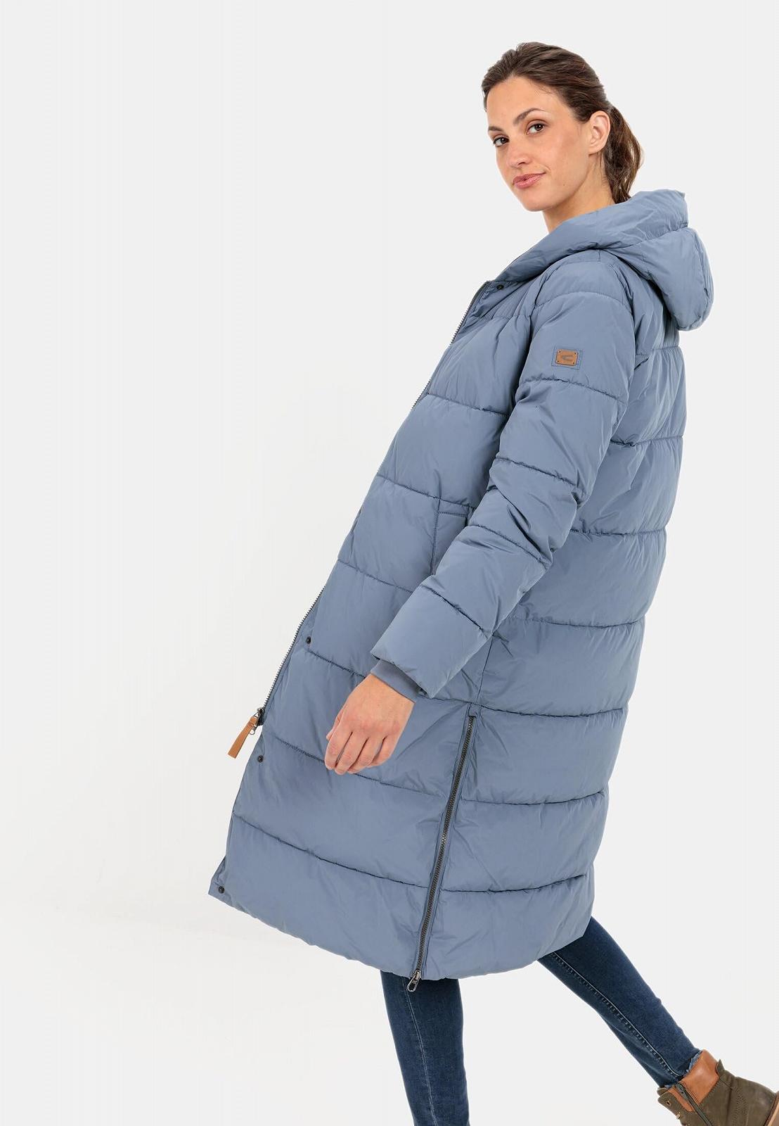 Пуховик camel active з переробленого поліестеру, довгий, жіночий, фото №6