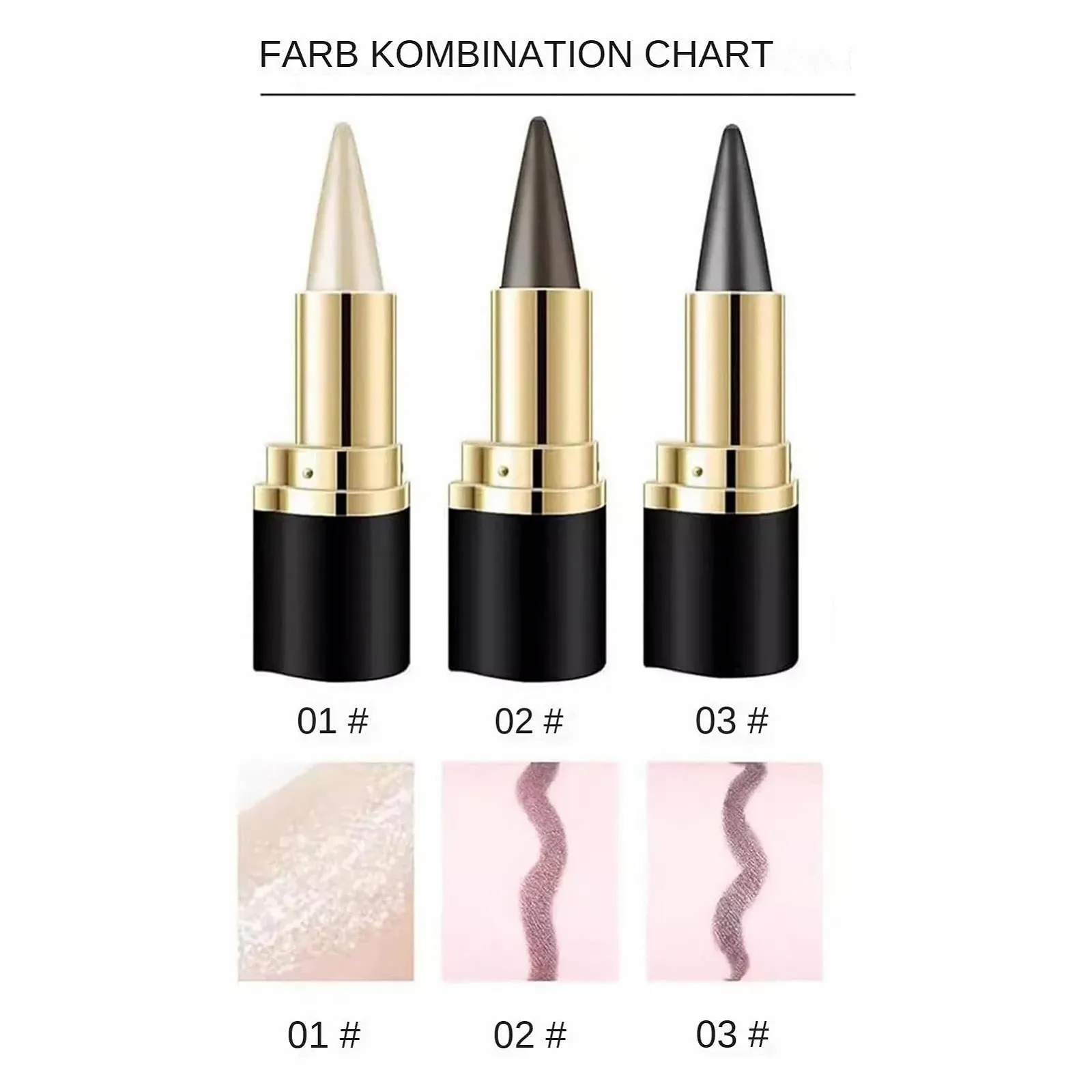 Гель-Олівець Ayky Long Wear Набір, фото №2