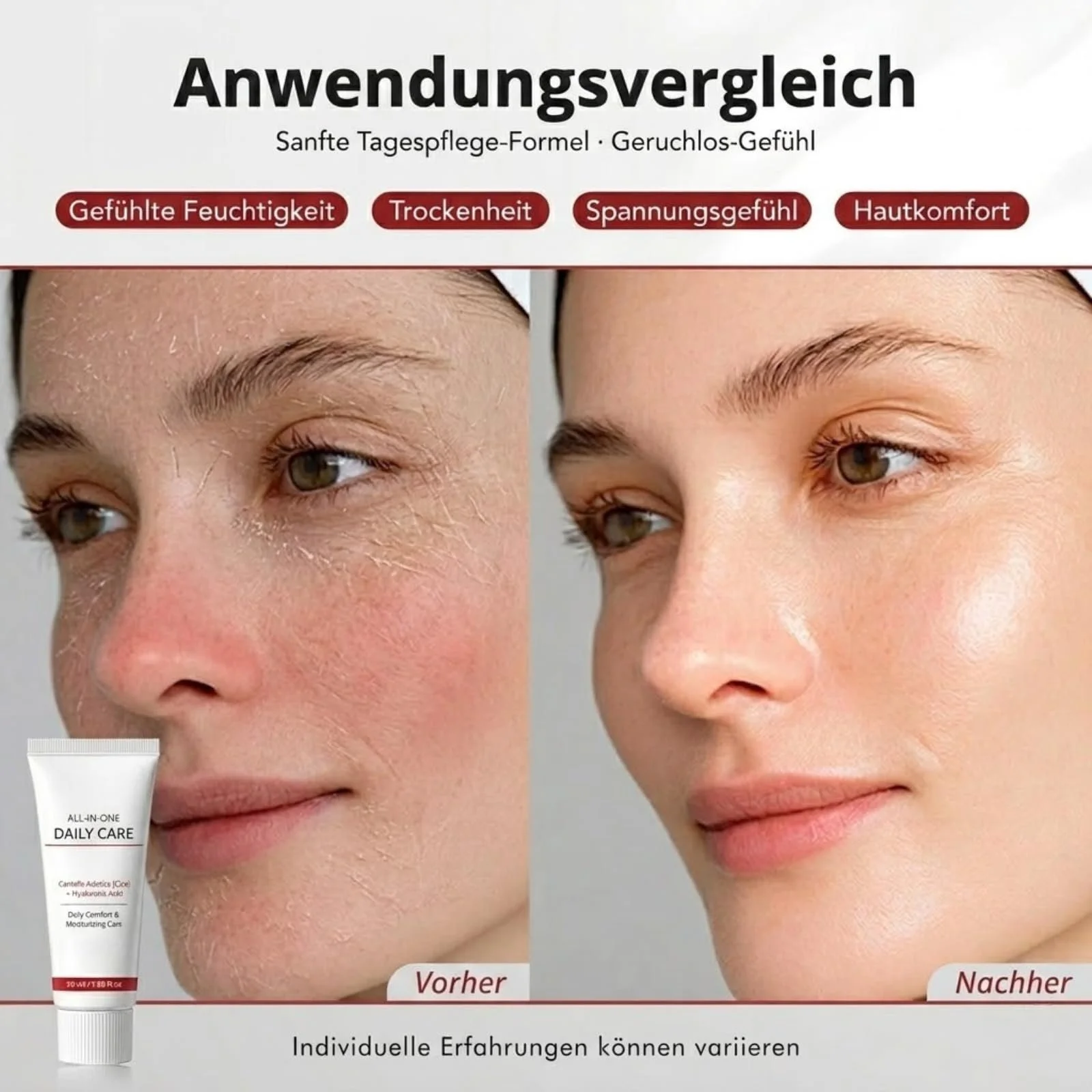 Крем для обличчя Koriderm Centella Asiatica & Hyaluronic Acid 50 мл, фото №6