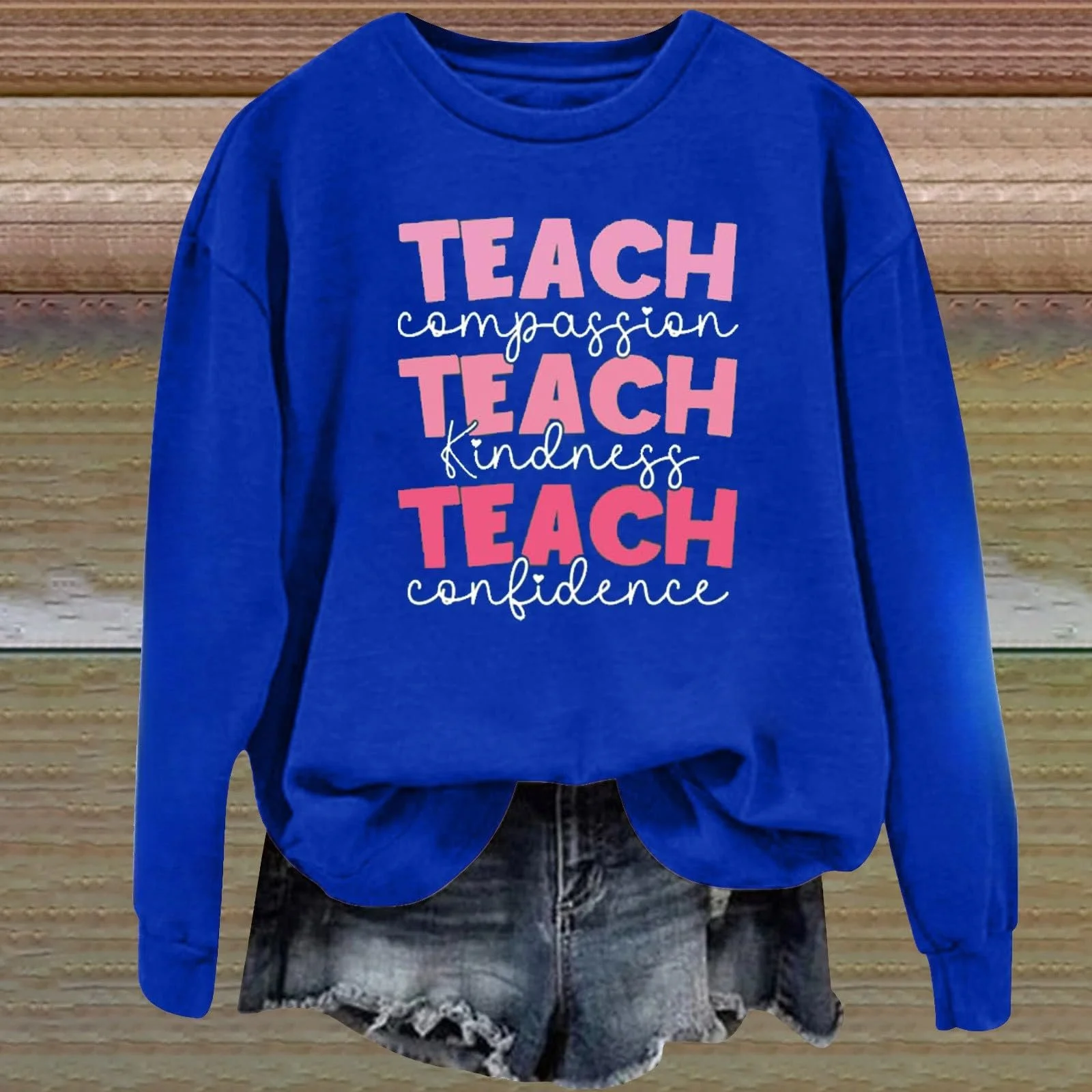 Жіноча толстовка Generisch без капюшона з довгими рукавами, фото №2