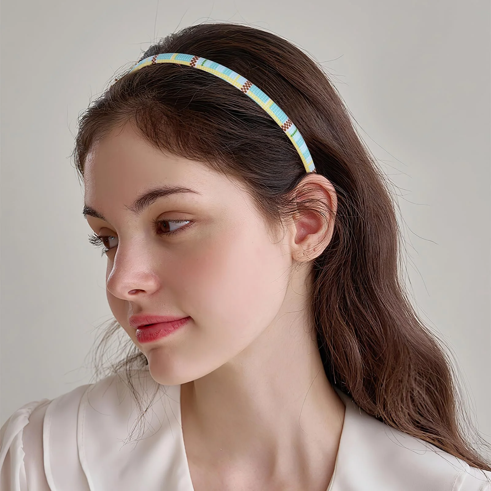 Обруч Квітковий Тканинний, фото №3 Обруч Квітковий Тканинний, фото №3