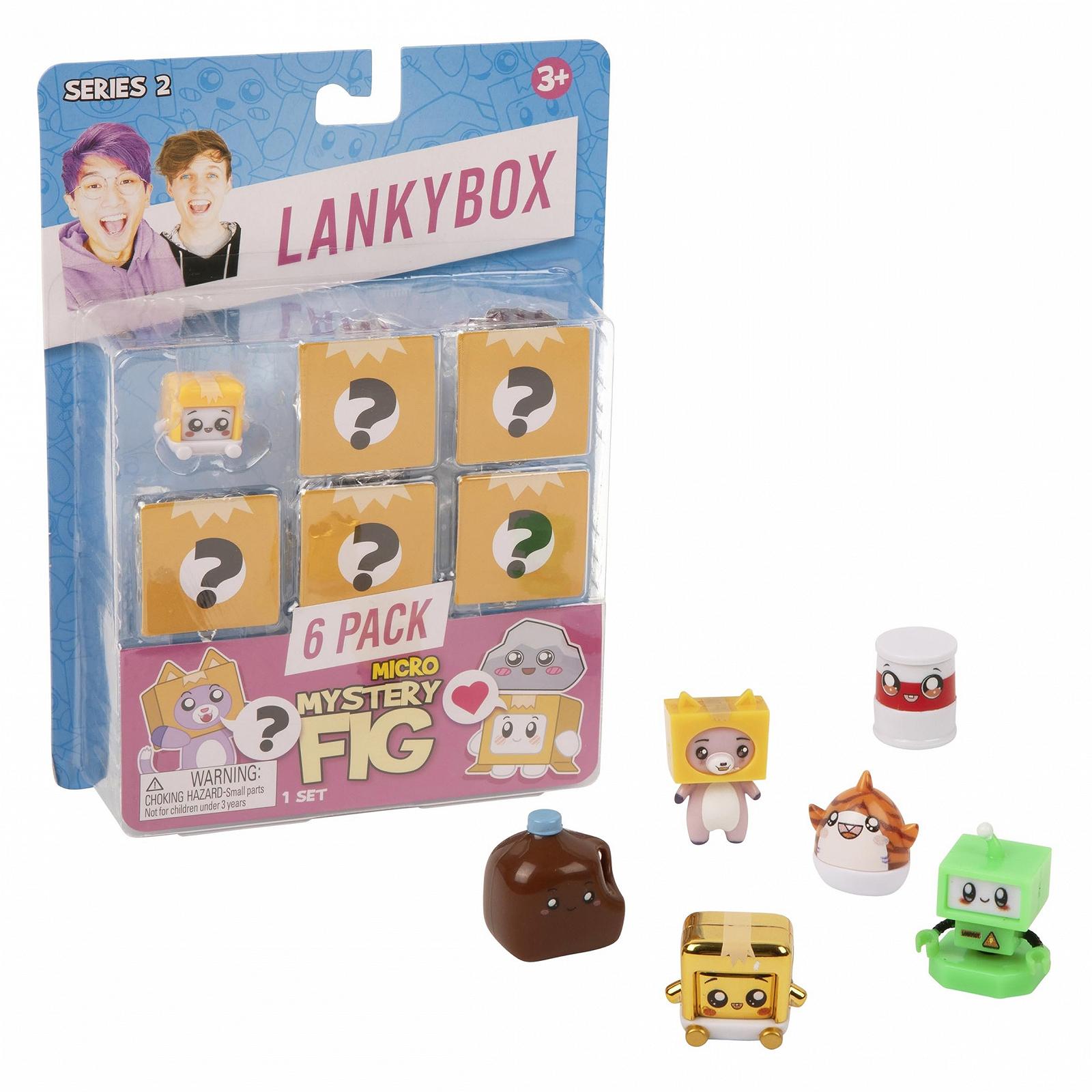 Микро фигурки LankyBox Series 2 22206, 6 шт. (Коллекционные мини-фигурки, ультра редкие издания, стили могут отличаться), фото №1