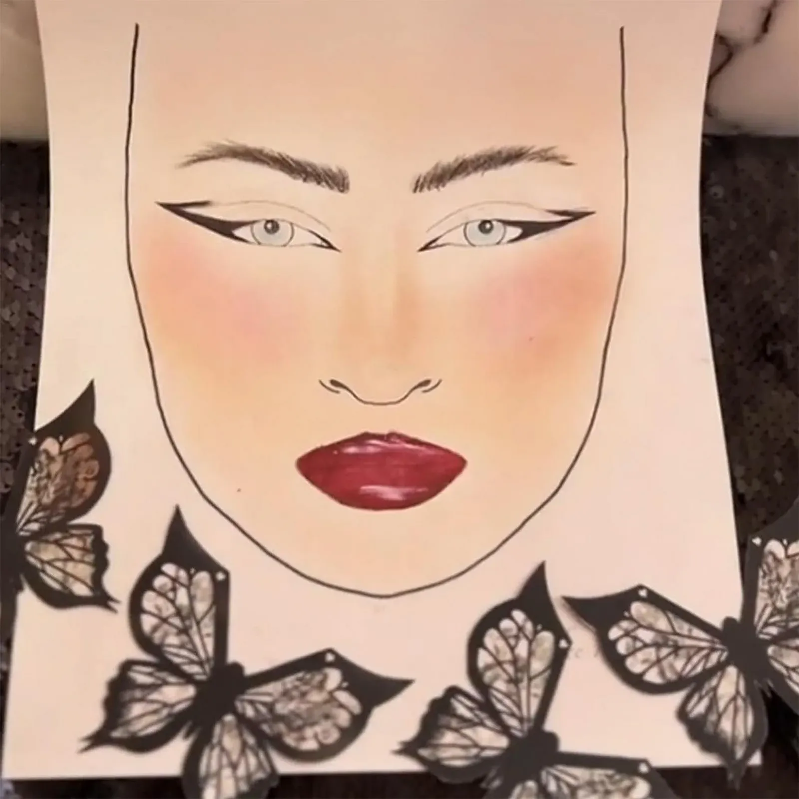 Шаблони для підводки очей Інструмент для макіяжу очей, фото №6 Шаблони для підводки очей Інструмент для макіяжу очей, фото №6