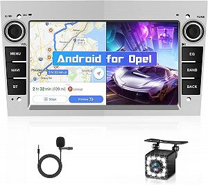 Штатная автомагнитола Hikity Opel Astra Antara Vectra Corsa Zafira Meriva / 7" / Сенсорная / Bluetooth / WI-FI / GPS / USB - Фото 1