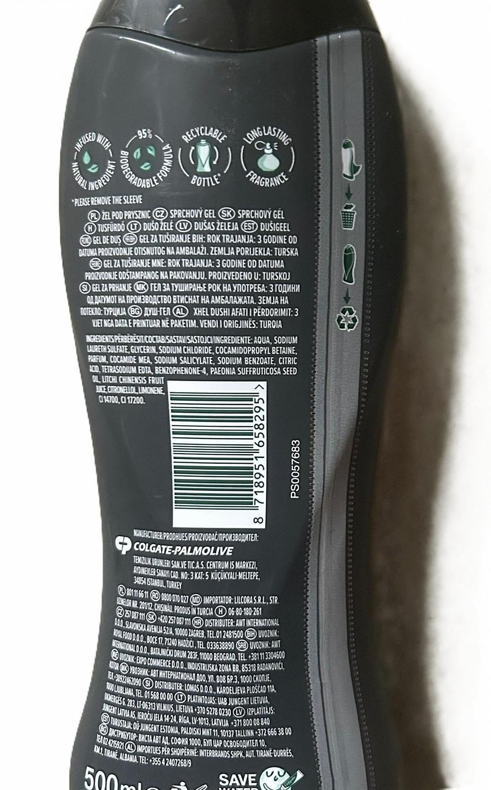 Гель для душу Palmolive Sparkling Bloom Midnight Rose & Iced Peony 500 мл (6 шт.), фото №2 Гель для душу Palmolive Sparkling Bloom Midnight Rose & Iced Peony 500 мл (6 шт.), фото №2