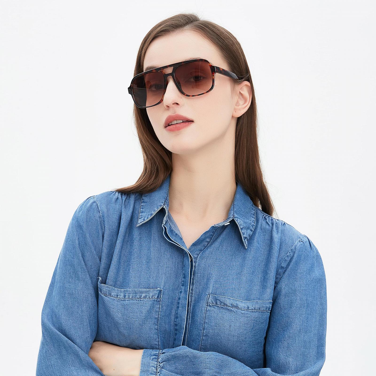 Сонцезахисні окуляри Retro WDZAYXC Великі, фото №5