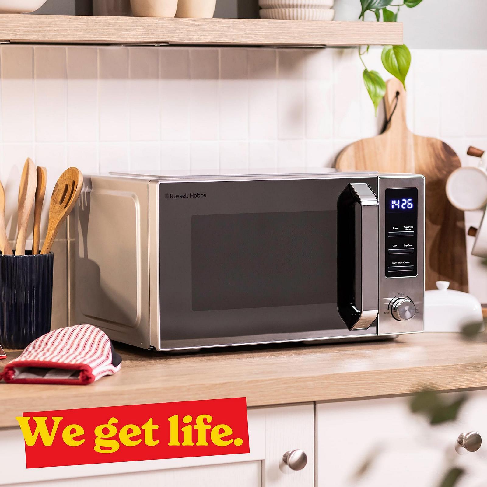 Микроволновая печь Russell Hobbs RHM2372SS 23 л 900 Вт Нержавеющая сталь, фото №9 Микроволновая печь Russell Hobbs RHM2372SS 23 л 900 Вт Нержавеющая сталь, фото №9