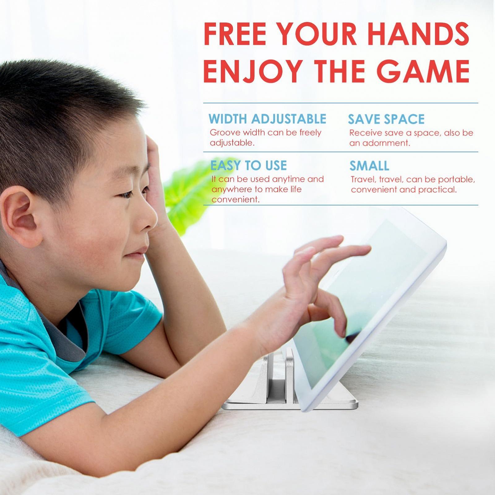 Підставка Вертикальна TEHAUX Алюмінієва для ноутбука, фото №6 Підставка Вертикальна TEHAUX Алюмінієва для ноутбука, фото №6