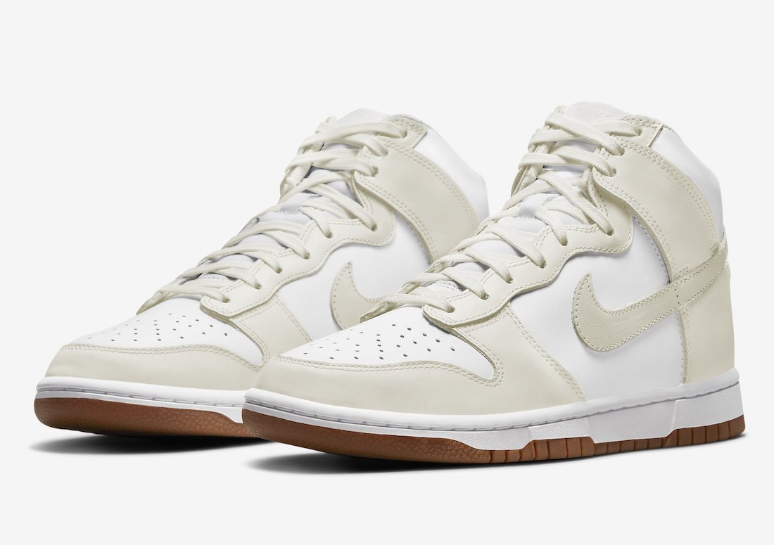 Кроссовки Nike Dunk High Sail Gum (W) Размер 35.5, фото №2