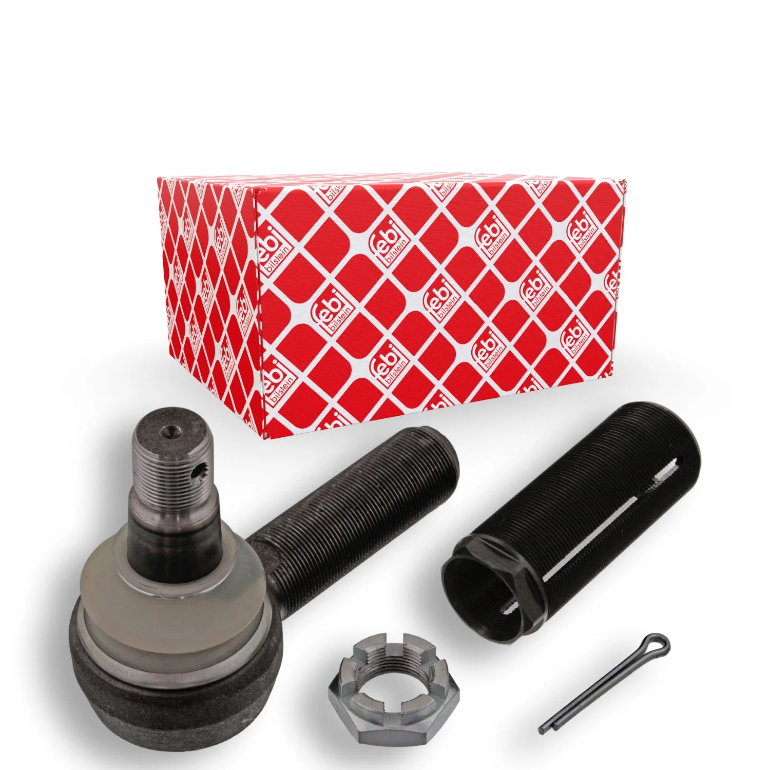 Наконечник рульової тяги FEBI BILSTEIN ProKit 44521 для DAF IVECO MAN MERCEDES-BENZ VOLVO, фото №1 Наконечник рульової тяги FEBI BILSTEIN ProKit 44521 для DAF IVECO MAN MERCEDES-BENZ VOLVO, фото №1