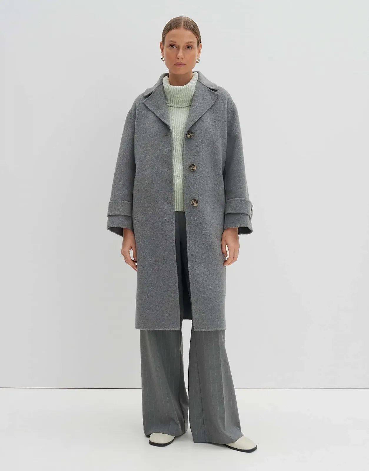 Пальто someday Varala Свободный Шерсть Женский, фото №2 Пальто someday Varala Свободный Шерсть Женский, фото №2