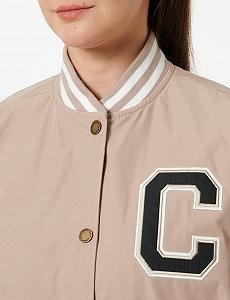 Жіноча куртка-бомбер Champion Legacy Outdoor W-Spring-Summer Wr з переробленого поліестеру synthetic.ua - Фото 1