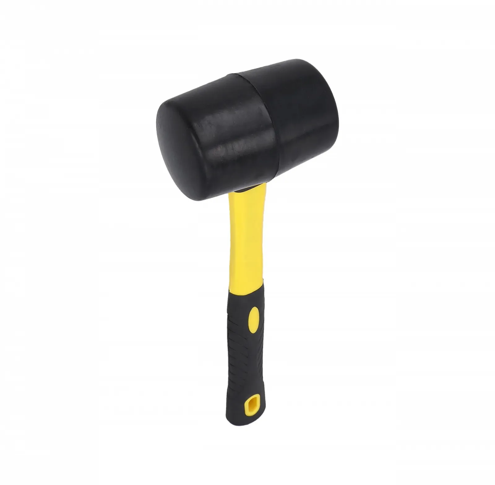 Киянка резиновая Hardy Working Tools 65 мм с двухкомпонентной рукояткой черная, фото №2 Киянка резиновая Hardy Working Tools 65 мм с двухкомпонентной рукояткой черная, фото №2