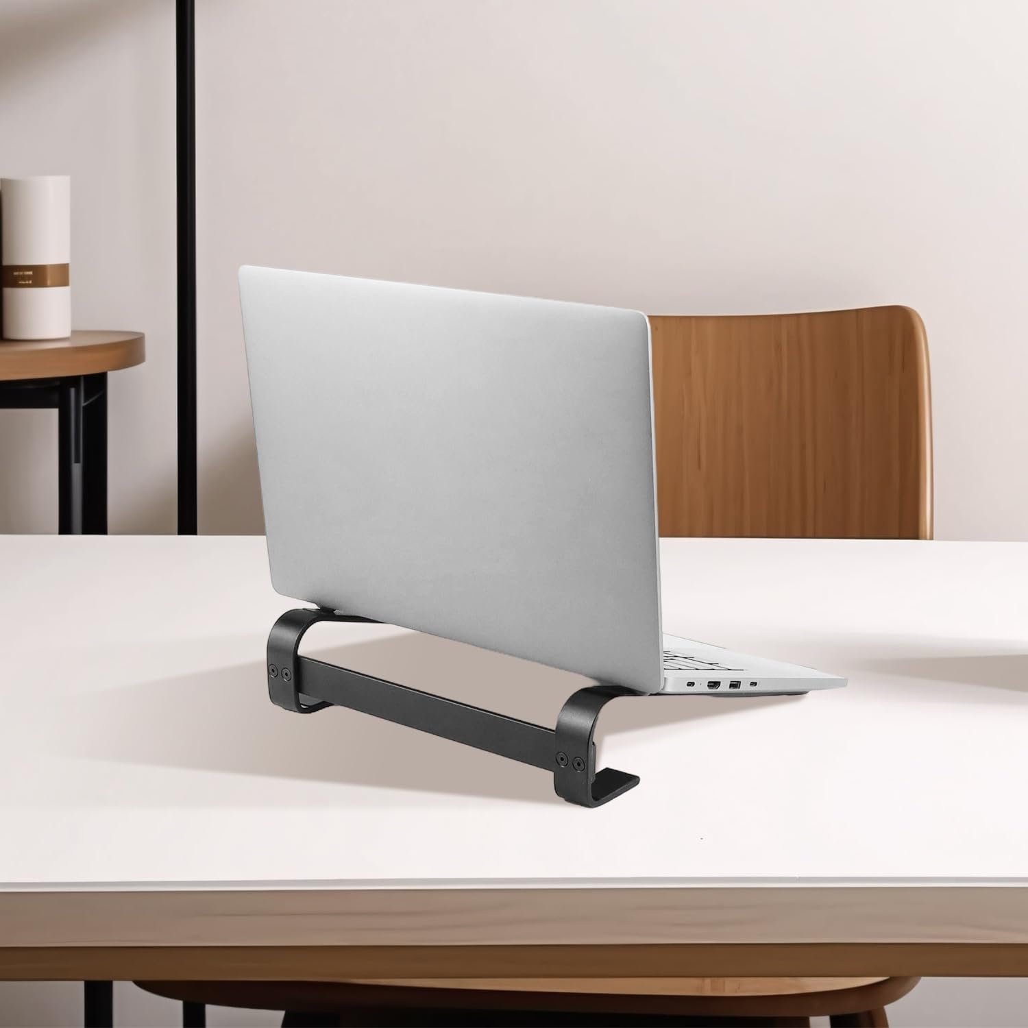 Подставка для ноутбука QWORK Ergonomic из алюминия, совместима с ноутбуками 10-18 дюймов, фото №5