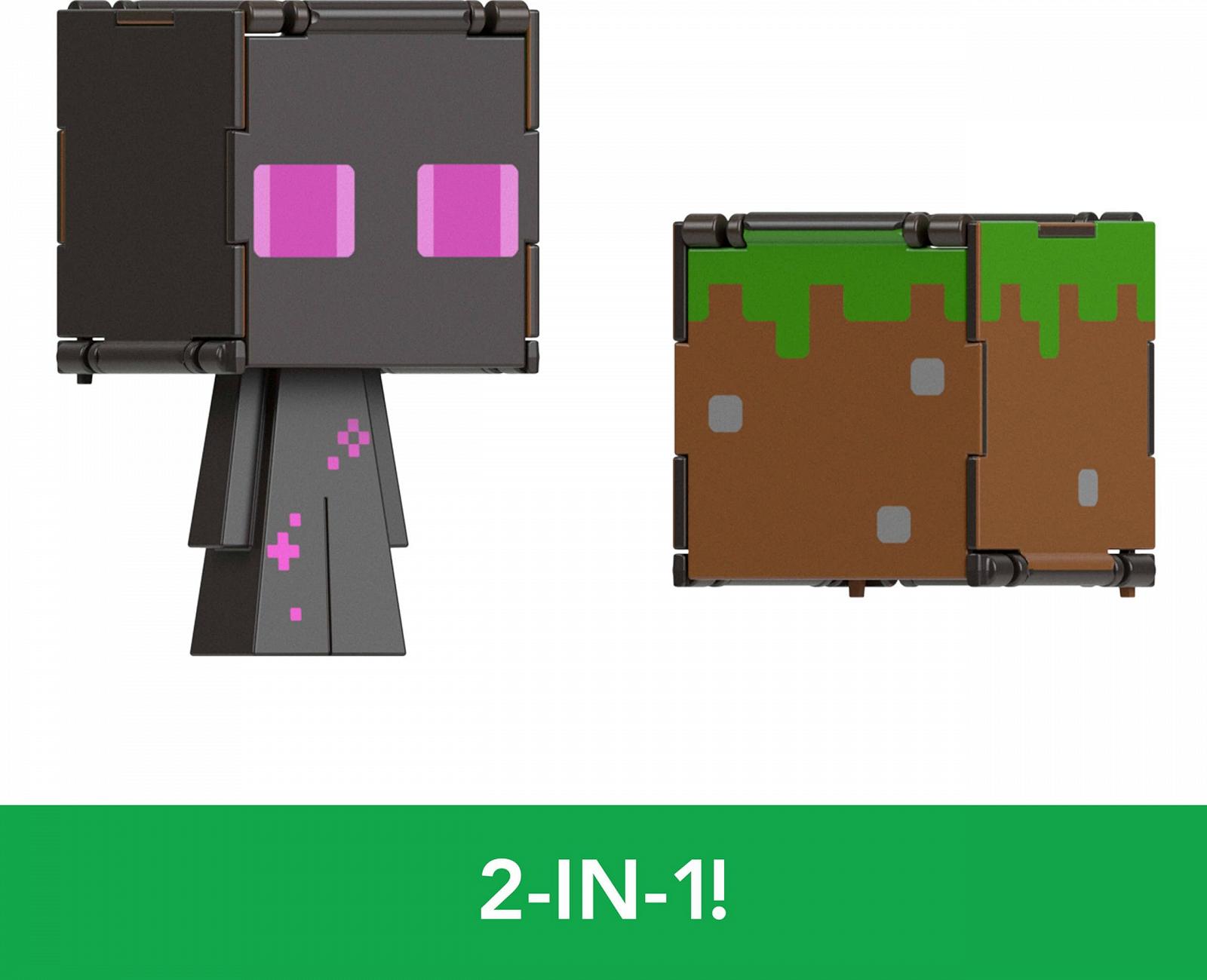 Фігурка Minecraft Flippin' Enderman + Grass, фото №3