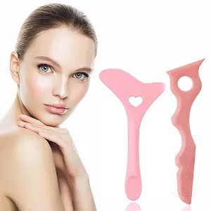 Набор из 2 силиконовых трафаретов для подводки - Фото 1