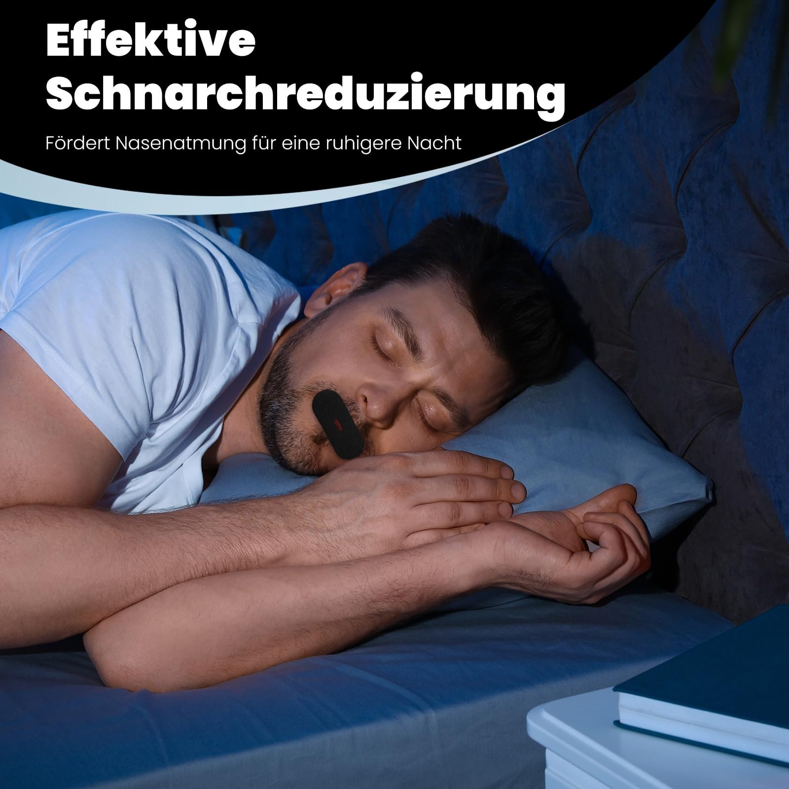 Пластирі для сну, Чорний, 90 штук, фото №7