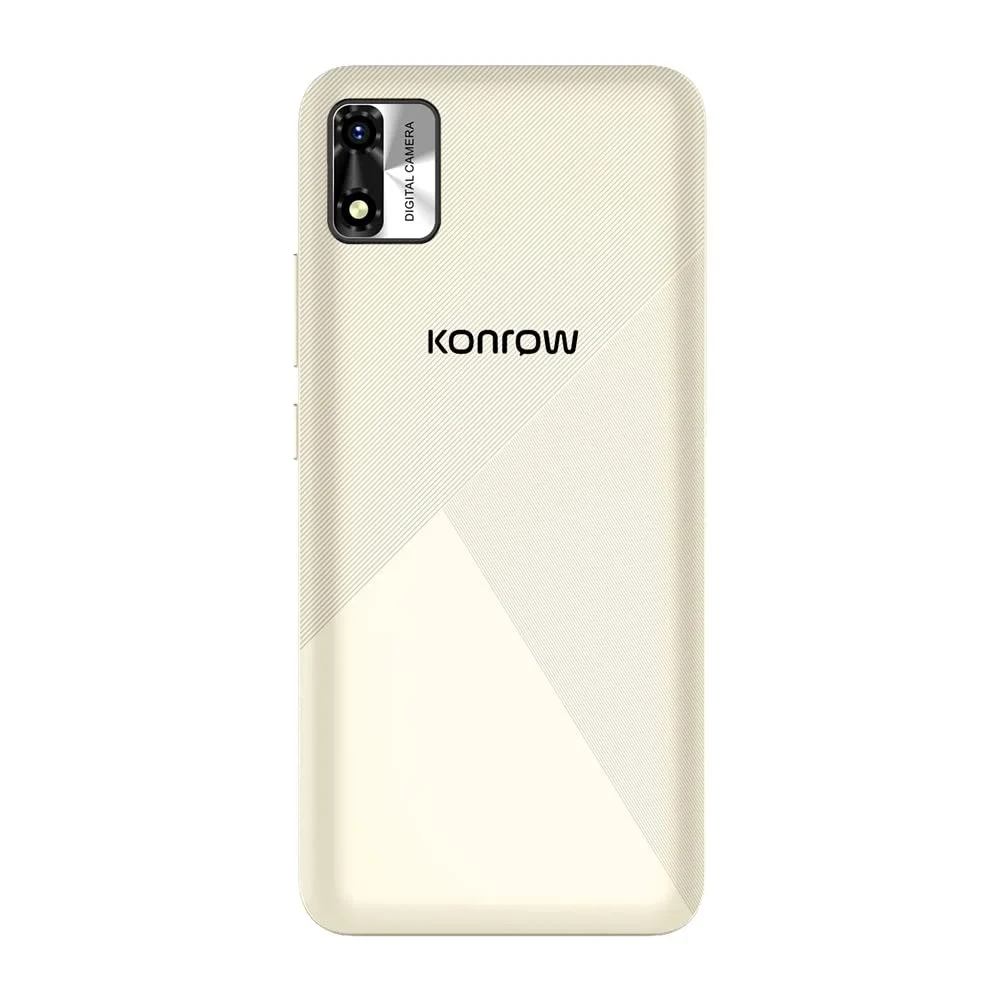 Смартфон Konrow Star 55-4G Dual SIM 5.45" QHD 16GB 3000 мАч 8+2 Мп Android 12 Go Gold, фото №3